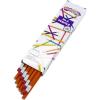 Colorations Primary Pencils with Erasers Set of 12 Pencils No 2 Grade Graphite Classroom Supplies(Standard Pencils)