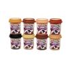 Colors Like Me Dough, 8 colors, each 2 oz, Almond, Beige, Peach, Caramel, Cinnamon, Chocolate, Russet, and Ebony