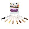 Colors Like me Crayons, 8 Colors, Regular Size, 12 Packs of an Assortment of 8 Realistic Skin Tones per Pack, Easy for Small Hands to Grasp and Apply(Markers)