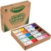 Crayola Broad Line Washable Markers – 200ct (8 Colors), Kids Bulk Classroom Art Markers for School, Back to School Essentials, Teacher Classroom Must Haves(Fine Line)