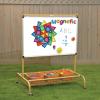 Kids Double-Sided Magnetic Whiteboard Easel for STEM, STEAM Activities, Indoor and Outdoor Use