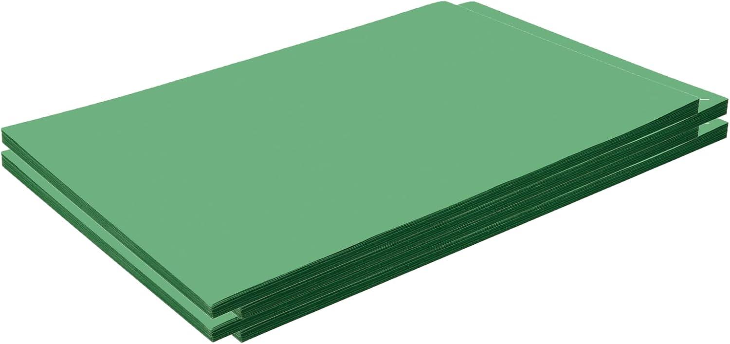 imageColorations 9quot x 12quot Mediumweight Construction Paper Assorted Colors  500 Sheets Bulk Pack Art Paper Arts and Crafts School Supplies Drawing Coloring Painting 3D Art PaperHoliday Green