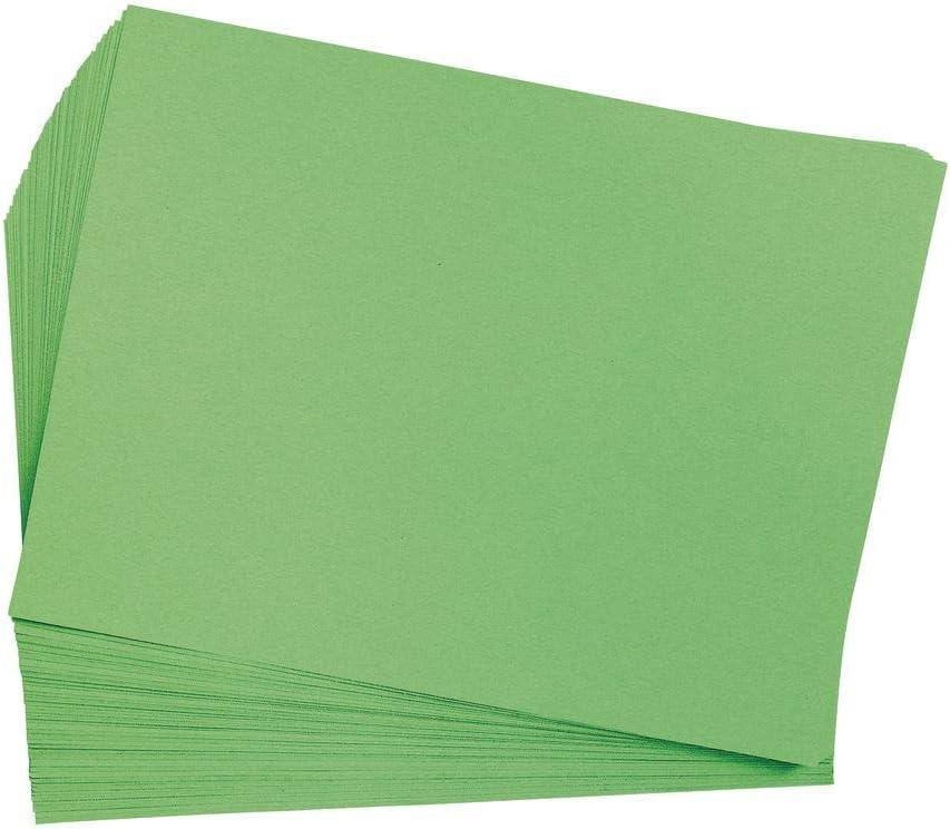 imageColorations 9quot x 12quot Mediumweight Construction Paper Assorted Colors  500 Sheets Bulk Pack Art Paper Arts and Crafts School Supplies Drawing Coloring Painting 3D Art PaperGreen