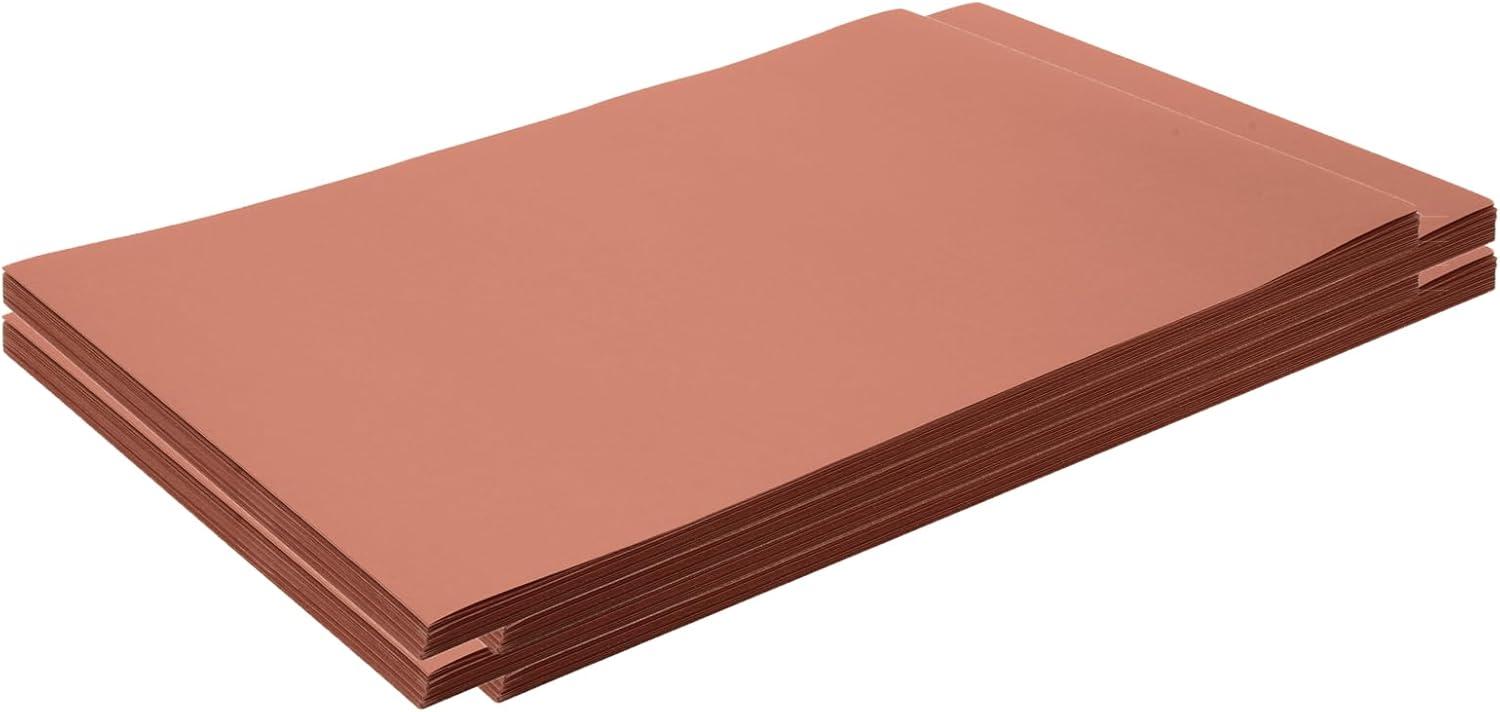 imageColorations 9quot x 12quot Mediumweight Holiday Green Construction Paper  50 Sheets Arts and Crafts School Supplies Drawing Coloring Painting 3D Art PaperBrown