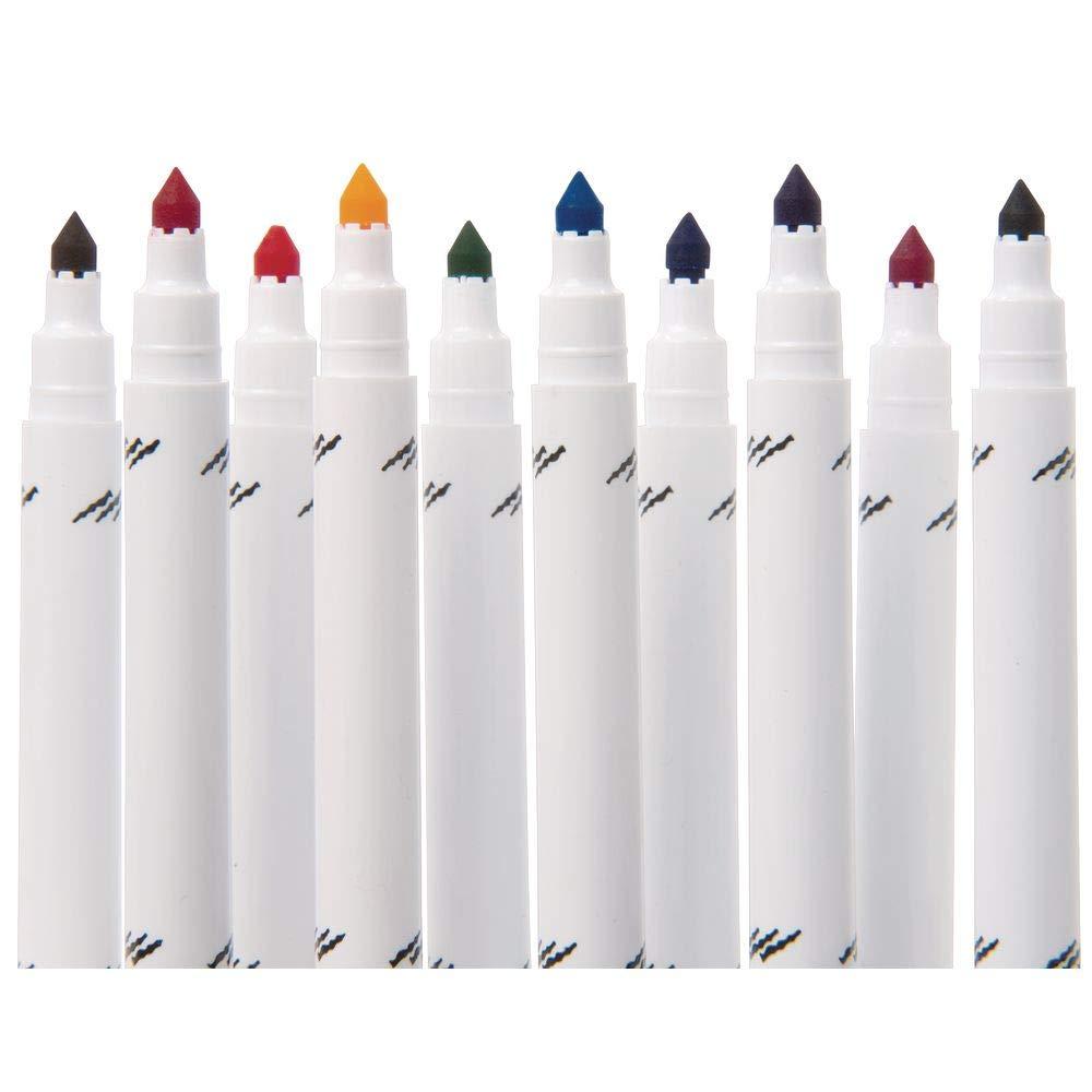 imageColorations Washable Mini Markers 200 Markers 10 Colors Coloring Paper Kids Drawing Bold Colors Classroom Preschool Art Supplies School Supplies Craft Projects