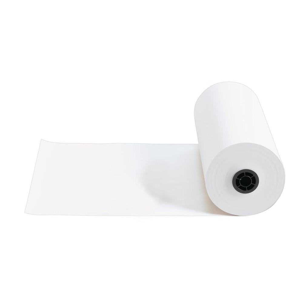 image18 inches wide 1000 feet long White Butcher Paper Roll 40 lb stock School Art Supplies Art Supplies Craft Paper Drawing Paper Paint Paper Paper for Kids Classroom Paper Roll Coloring Paper