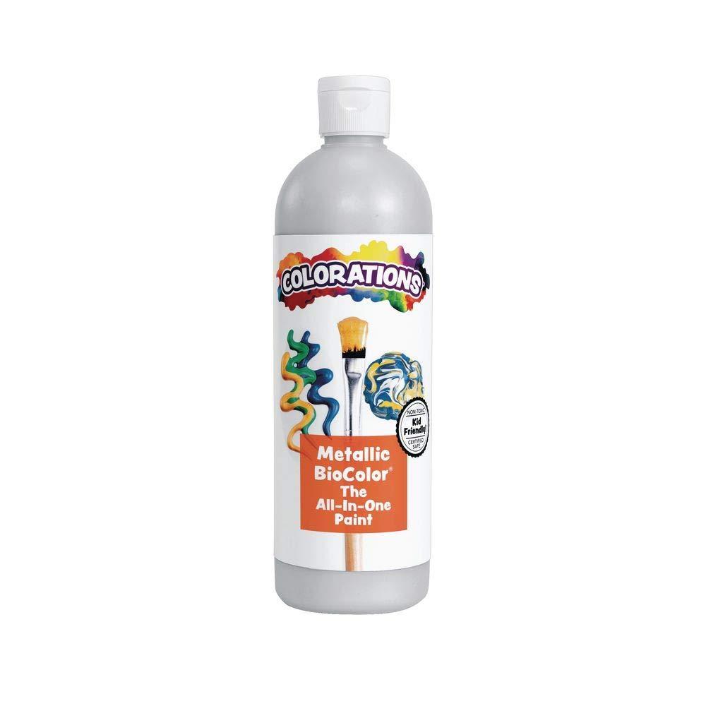 imageBioColor MBIOSI Metallic Silver Paint  16 ozSilver