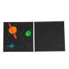 Colorations Black Canvas – Set of 12, 8″ x 8″