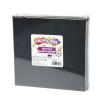 Colorations Black Canvas – Set of 12, 8″ x 8″