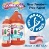 Colorations Gold Glitter Paint, 1 Gallon, Non-Toxic, Washable, Kids Art and Crafts Supplies – Made in The United States