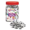 Colorations JWE Jumbo Wiggly Eyes, Black (Pack of 100)