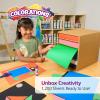 Colorations Lightweight Construction Paper with Organizer – 2200 Sheets – 9″ x 12″, Assorted Colors, Bulk Arts and Crafts Supplies, Classroom Must Haves(6 Colors  Set #2)