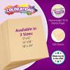 Colorations Manila Paper – Heavyweight, 50lb, 9 x 12 Inches, 500 Sheets – School & Art Supplies for Kids(ecru or light brown)