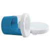 Colorations No-Spill White Lid Tempera Paint Cups for Kids Value Classroom Pack Painting Supply (10 pack), Model:10WPC