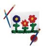 Colorations Plastic Chubby Brushes Set of 20, Paint Brushes for Children, Easy to use for Small Hands, Kids Paint Brushes, School Art Supplies, Art Supplies, Craft Projects, Painting