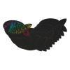 Colorations SDSHAPE Scratch Designs Shapes, 98 Pieces, Shape Boards