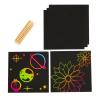 Colorations Scratch Art Boards – 500 Boards with 100 Sticks