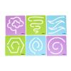 Colorations Scratch Art Boards and Mindfulness Stencils