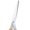 Colorations Teacher Plastic Handled Scissors, Set of 3, 8-1/2 inches, Stainless Steel Blade, Adult Use, Blunt Tip, Bent Handle, Precision Cut
