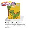 Colorations Warhol 6″ x 8″ Canvas Panels Arts and Crafts Material for Kids(Pack of 12 Canvases),White