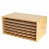Colorations Wooden Organizer for Paper Storage, 20 1/4″ W x 13 1/4″ D x 10 1/4″ H | Construction Paper Classroom Sorter, for 12″ x 18″ and 9″ x 12″ Sizes