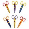 Crazy Cut Craft Scissors, Set of 12, School Art Supplies, Art Supplies, Craft Projects, Children, Gift, Classroom, Home, DIY, DYO, Arts and Crafts,