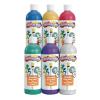BioColor MBIOSI Metallic Silver Paint – 16 oz.(Assorted  Set of 6)