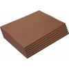 Colorations 9″ x 12″ Mediumweight Blue Construction Paper – 50 Sheets, Arts and Crafts, School Supplies, Drawing, Coloring, Painting, 3D Art Paper(Dark Brown)