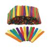 Colorations Jumbo Colored Wood Craft Sticks Tongue Depressors, 500 Pieces, All Natural, , 1mm Thick, 8 inches x 1 inch Each