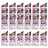 Colorations Regular Crayons – 24 Packs, 8 Colors Each, Set of 192 – Bulk School Supplies, Individual Boxes for Kids, Party Favors