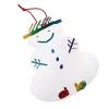 Colorations Scratch Art Snowman Ornaments with Red Strings, Set of 20, Stylus not included, 7 inches x 6 inches, Christmas, Holidays, Winter, Decorations, for Kids, Arts & Crafts, Group Project, Party