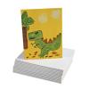 Colorations Warhol 6″ x 8″ Canvas Panels Arts and Crafts Material for Kids(Pack of 12 Canvases),White