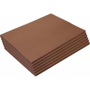 Colorations 9″ x 12″ Mediumweight Construction Paper Assorted Colors – 500 Sheets, Bulk Pack Art Paper, Arts and Crafts, School Supplies, Drawing, Coloring, Painting, 3D Art Paper(Dark Brown)