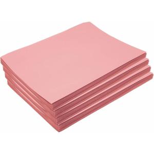 Colorations 9″ x 12″ Mediumweight Construction Paper Assorted Colors – 500 Sheets, Bulk Pack Art Paper, Arts and Crafts, School Supplies, Drawing, Coloring, Painting, 3D Art Paper(Pink)