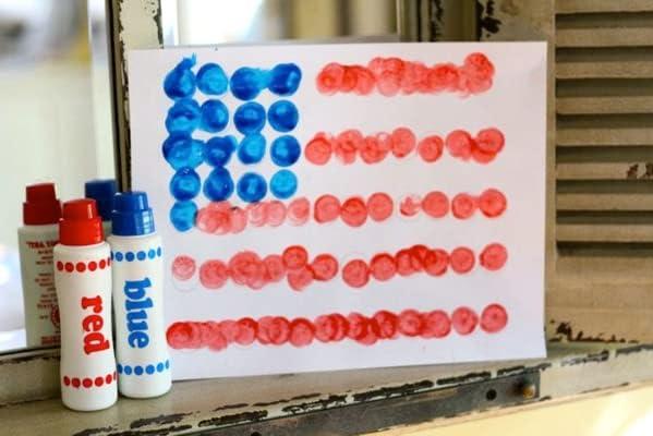 imageDo A Dot Art Markers 6Pack Rainbow Washable Paint Markers The Original Dot Marker Activity Craft Coloring Supplies for Kids and Toddlers Made in the USA