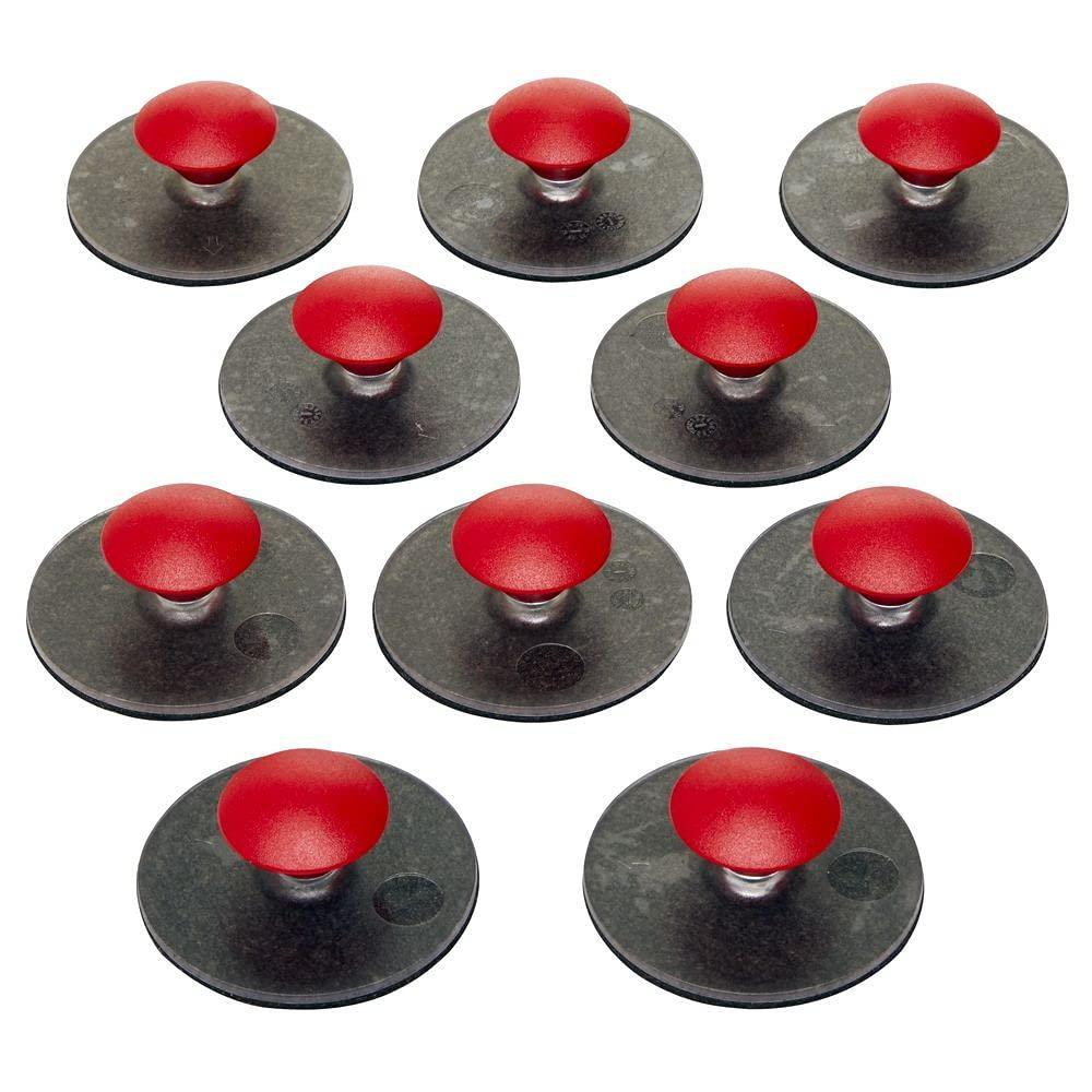 imageColorations EasyGrip Erasers Can be Used on Whiteboards Chalkboards Set of 10 Will rub off dry erase markers and chalk ideal for School Home or Office
