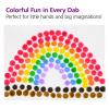 8 Dot Markers, Dab Markers, Dot Markers, Dabber, Washable, Non Toxic, Art, Craft, Art Supplies, Coloring, Drawing, Preschool, Kids, Toddlers, Bingo Daubers, Dotters, Prime Color Markers for Kids, Home(Assorted)