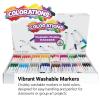 Colorations Chubby Markers, Conical Tip,Set of 300, 20 Bold Colors, Coloring, Paper, Kids, Posters, Drawing, Bold Colors, Classroom, School Supplies, Art Supplies, Craft Projects, Assorted Set (SMARTPAK1)