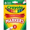 Crayola Broad Line Markers, School Supplies, Colors may vary, 8 Count(1)