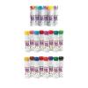 Colorations Dabber Markers, Set of 22, Prime, Shiny & Tropical Colors, Thick Felt Tips