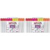 Colorations Mini Dabber Dot Markers Multicolor Classroom Supply Set Arts and Crafts Material, Set of 24 (Item # DABDOT)(1 Count (Pack of 2))