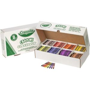 Crayola Crayon Classpack (800ct), Bulk Crayons for Kids, Bulk Back to School Essential Supplies, Large Crayon Box, Preschool Teacher Classroom Must Haves(1 Count (Pack of 800))
