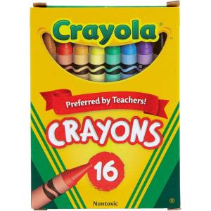 Crayola Crayons for Kids, School Supplies, 16 Count(16 Count (Pack of 1))