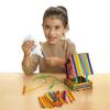 Colorations 1000CS Regular Colored Wood Craft Sticks Popsicle Sticks, 1000 Pieces,4-1/2: x 3/8″ Each