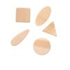 Colorations Natural Wood Craft Rounds, 50 Pieces w/ Bark, 1 3/4 inch to 2 3/8 inches Recycled, Branches, Smooth, Arts & Crafts, Nature(Wood Geo Shapes)