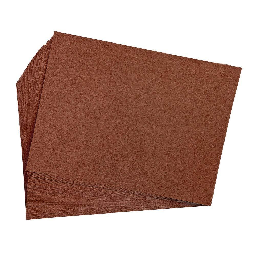 imageConstruction Paper Dark Brown 9 inches x 12 inches 50 Sheets Heavyweight Construction Paper Crafts Kids Art Painting Coloring Drawing Creating Crafts Art Paper Art Project All