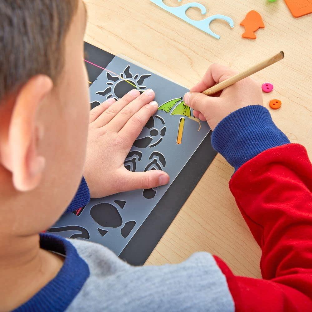 imageColorations Summer Scratch Art Kit