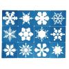 Colorations Scratch Art Boards and Snowflake Stencils