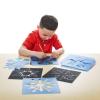 Colorations Scratch Art Boards and Snowflake Stencils