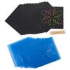 Colorations Scratch Art Boards and Snowflake Stencils